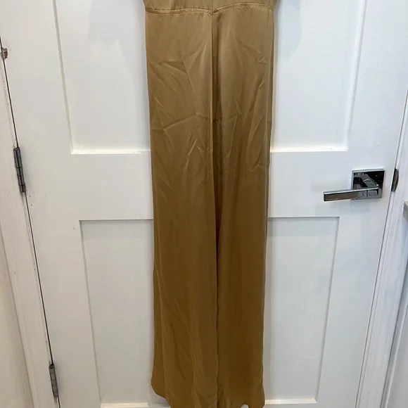 Beautiful Gold Long Dress Reformation
